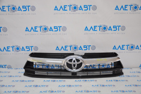 Grill grill Toyota Highlander 14-16 with badge