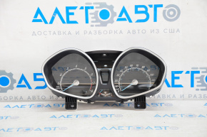 Instrument cluster Ford Fiesta 11-19 89k, missing body fragment, scratches