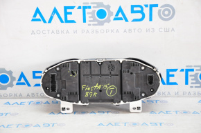 Instrument cluster Ford Fiesta 11-19 89k, missing body fragment, scratches