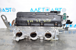 Cylinder head assembly right Honda Accord 13-17 3.5, 79k, for grinding, corrosion