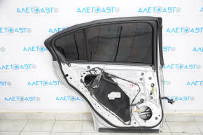 Door assembly rear left Infiniti Q50 14-20 silver K23