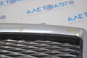 Radiator grill grill Infiniti Q50 14-17 with badge, pokes on chrome