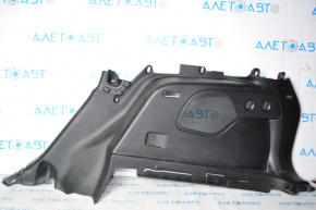 Arch trim right Jeep Cherokee KL 14-18 black, for subwoofer, scratches