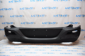 Rear bumper bare Jeep Cherokee KL 14-18 structure under 4 parking sensors scratches