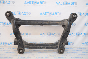 Jeep Cherokee KL 14-23 AWD rear subframe, mount is dented, 4 subframe C/B need replacement, 1 gearbox C/B is cracked