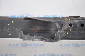 Jeep Cherokee KL 14-23 AWD rear subframe, mount is dented, 4 subframe C/B need replacement, 1 gearbox C/B is cracked