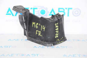 Right radiator deflector Mazda 6 14-17 tear