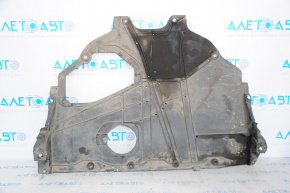 Mazda 6 13-21 rear engine protection is dented, no cover, broken fastener, tears