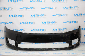Front bumper bare VW Passat b7 12-15 USA black, dent, cracks