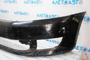 Front bumper bare VW Passat b7 12-15 USA black, dent, cracks