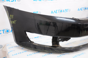 Front bumper bare VW Passat b7 12-15 USA black, dent, cracks