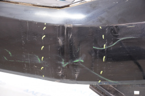 Front bumper bare VW Passat b7 12-15 USA black, dent, cracks