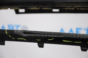 Front bumper bare VW Passat b7 12-15 USA black, dent, cracks
