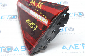 Right inner trunk lid light for VW Passat B8 16-19 USA, dark, cracked, without trim