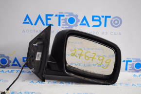 Side mirror right assembly Dodge Journey 11-15 5 pins, heated, silver PS2, broken housing