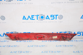 Ford Fiesta 11-19 4d trunk lid molding with emblem, scratches, broken fastener