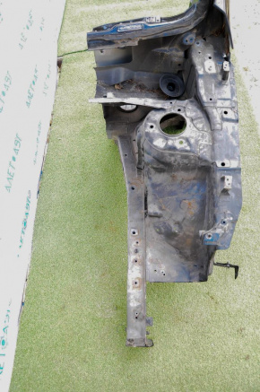 Quarter front left Hyundai Sonata 11-15 black, pokes