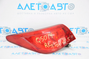 Light outer wing left Infiniti Q50 14-15