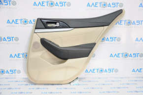 Door trim card rear right Nissan Maxima A36 16-18 beige