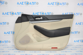 Door trim card front right Nissan Maxima A36 16-18 beige