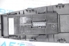 Front right window lift control Nissan Maxima A36 16-23 black with chrome, with trim