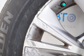 Wheel disk R18 Toyota Highlander 14-19 type 1 silver, curb
