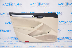 Door trim panel front left VW Passat b7 12-15 USA beige