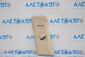 Center pillar trim upper belt left VW Passat b7 12-15 USA beige, broken crepe