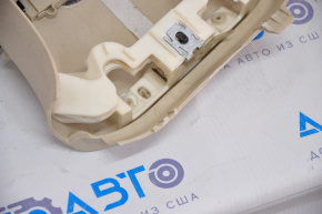 Center pillar trim upper belt left VW Passat b7 12-15 USA beige, broken crepe