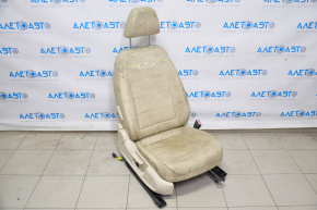 Passenger seat VW Passat b7 12-15 USA with airbag, fur, beige leather for dry cleaning