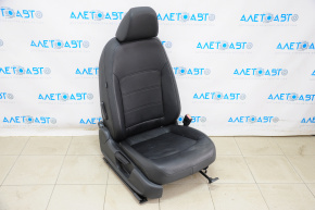 Passenger seat VW Passat b7 12-15 USA with airbag, mechanical, leather black