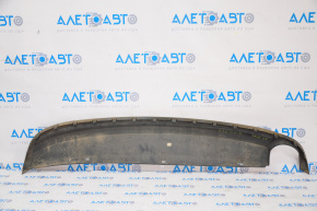 Rear bumper lip VW Passat b7 12-15 USA structure, scratches, breakage