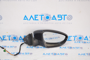 Side mirror right complete VW Passat b7 12-15 USA type as b8 6 pins, turn signal, black L041