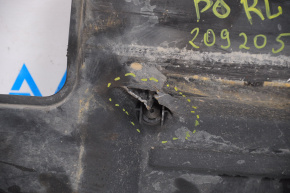 Trunk bottom protection left VW Passat b8 16-19 USA broken fasteners