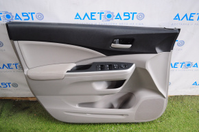 Honda CRV 12-14 front left door panel, gray