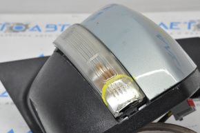 Left side mirror complete Ford C-max MK2 13-18 7 pins, turn signal, heated, blue, broken turn
