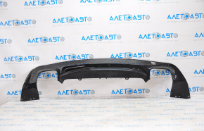 Infiniti QX30 17 rear bumper lip - black, cracked