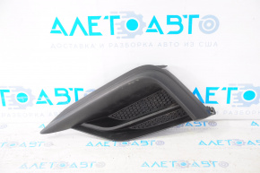 Front bumper grille left Infiniti QX30 17-19 FWD without parking sensors