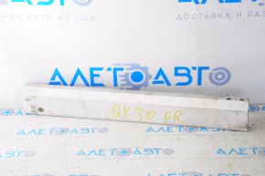 Reinforcement of the TV bar on the right subframe of the Infiniti QX30 17-19