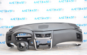 Torpedo front panel without AIRBAG Nissan Altima 13-18 black, scratches