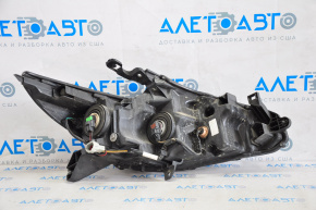 Headlight front left Nissan Altima 16-18 bare rest halogen, scratches