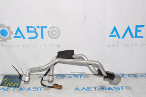 Air conditioning pipe from heater radiator double Nissan Leaf 13-17 with sensor