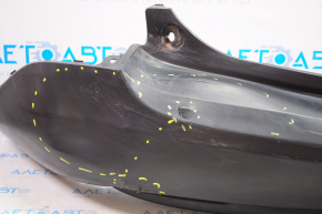 Bare rear bumper Honda CRV 12-14 pre-restoration, structure, dents, cracks, rubbed