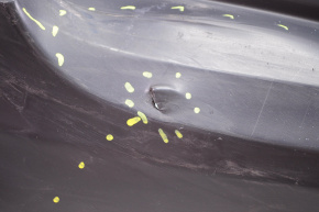 Bare rear bumper Honda CRV 12-14 pre-restoration, structure, dents, cracks, rubbed