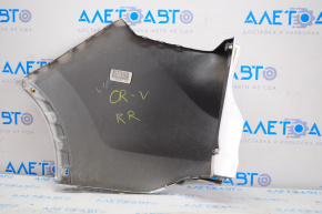Rear bumper bare right fang Honda CRV 12-14 prerest, gray, scratches