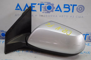 Left side mirror complete Honda CRV 12-16 prerest, 5 pins, silver NH-700MX, scratches