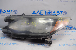 Headlight front left bare Honda CRV 12-14 pre-rest, for polishing