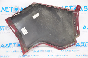 Rear bumper bare left fang Jeep Cherokee KL 14-18 red PRP