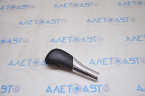 Gear knob Nissan Altima 13-15 leather black type 2