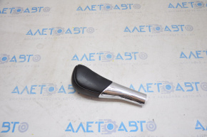 Gear knob Nissan Altima 13-15 leather black type 2